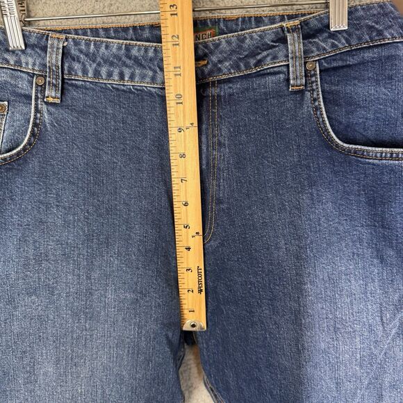 Tecovas Jeans Mens 40x31 Medium Blue Straight Ranch Western Cowboy Rodeo - Picture 6 of 11